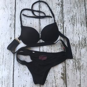 VS Sexy, Strappy Black Bikini EUC